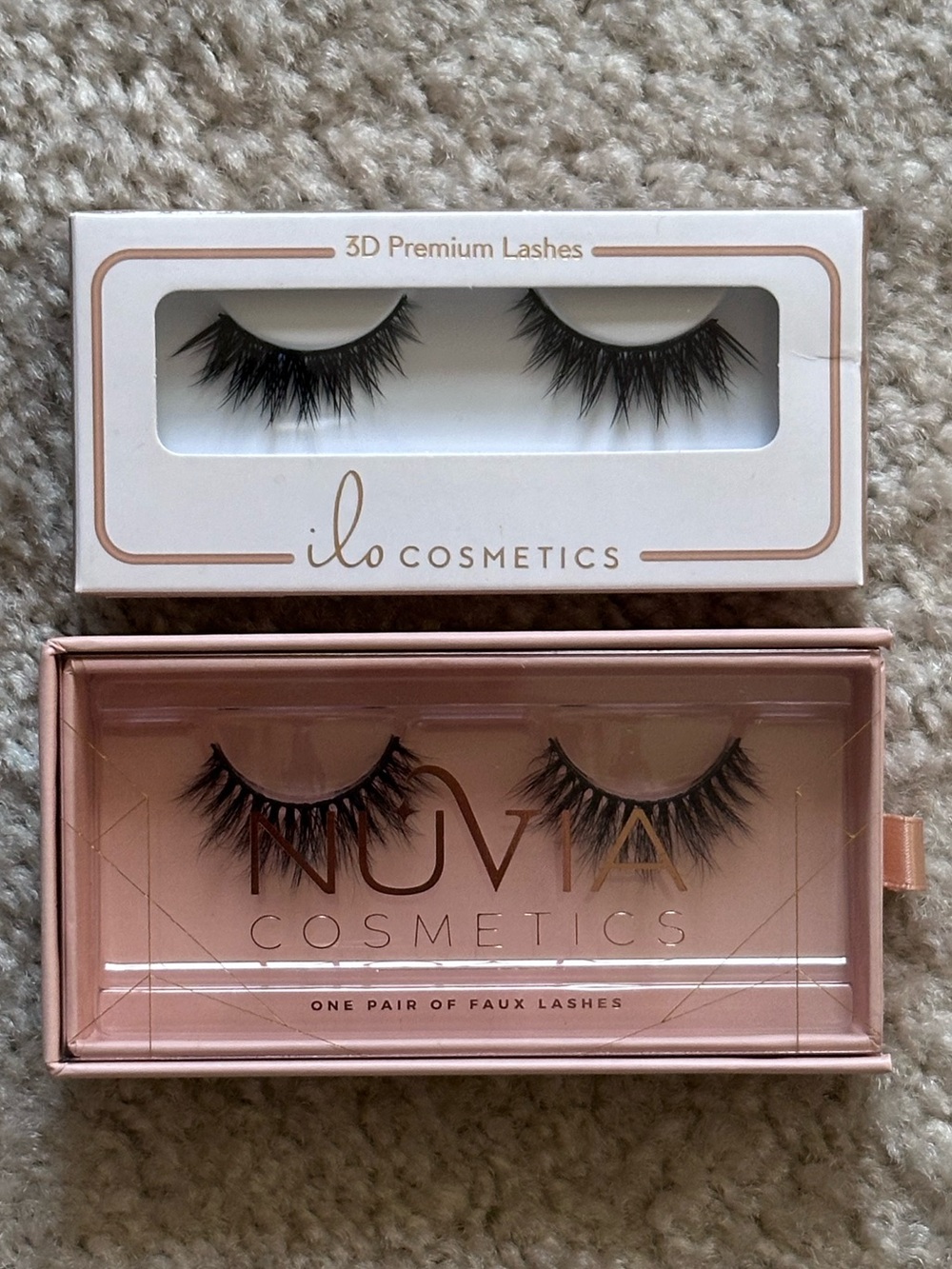 Eyelashes Bundle - Ilo Cosmetics and Nuvia Cosmetics